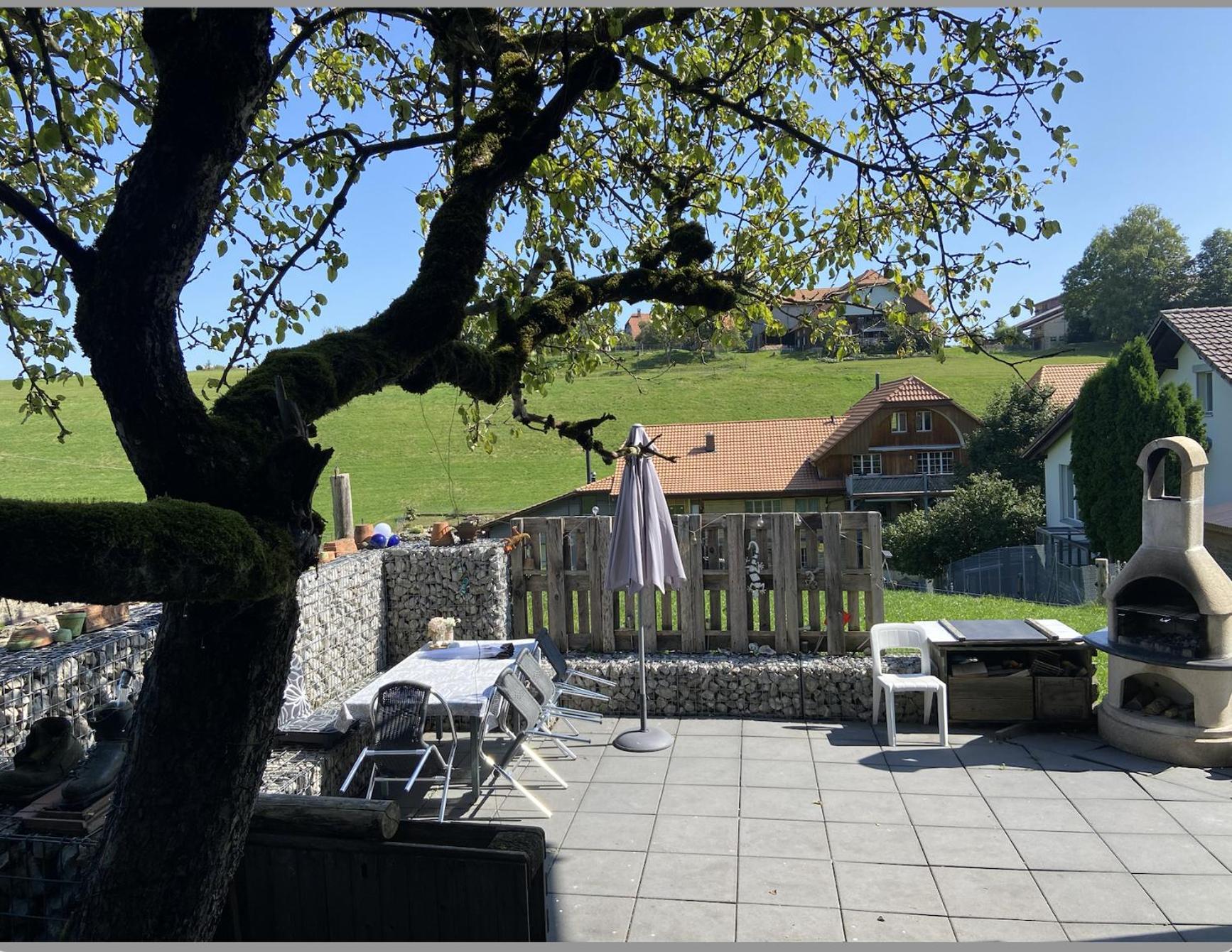 Naturnahe Familienwohnung Ruschegg 外观 照片