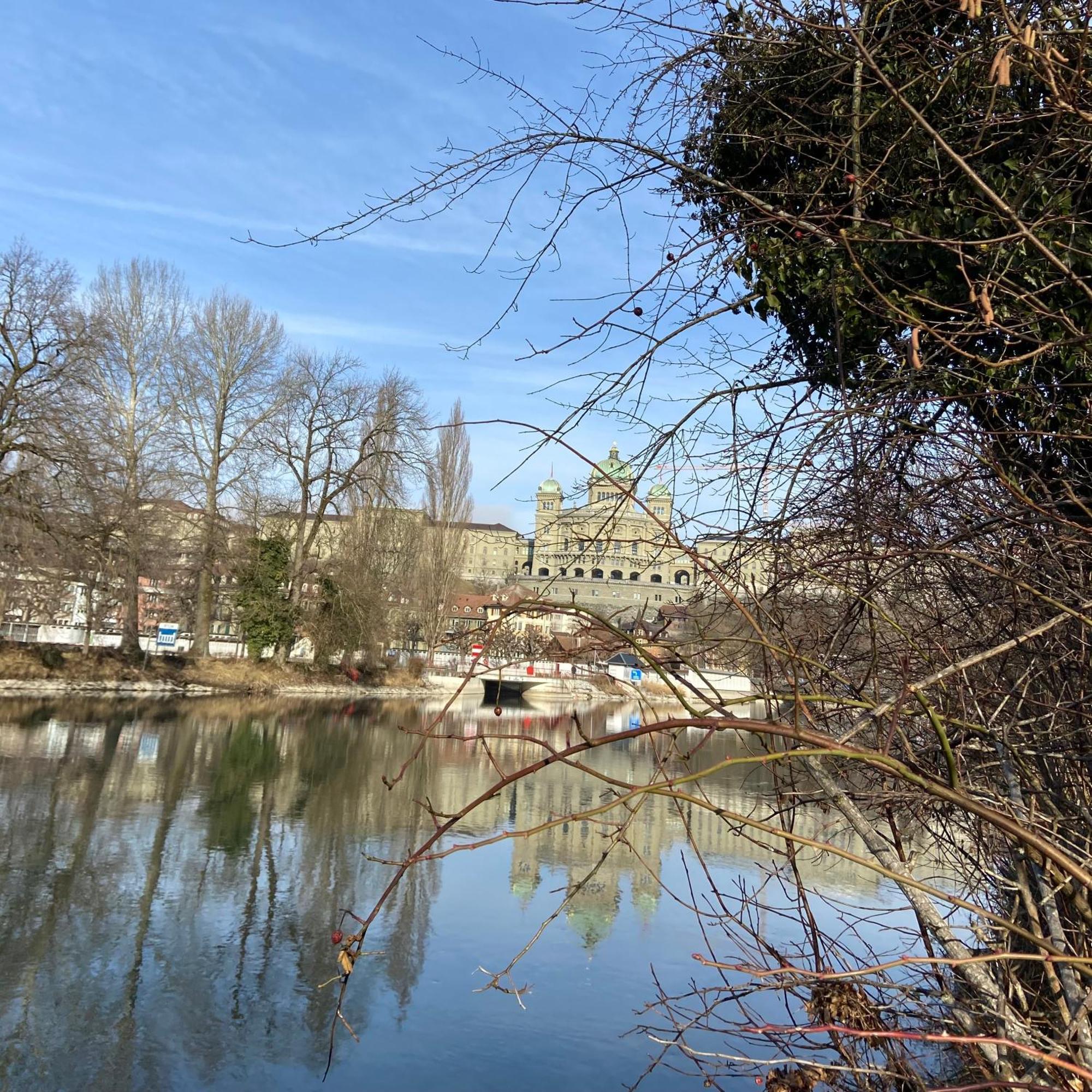 Naturnahe Familienwohnung Ruschegg 外观 照片