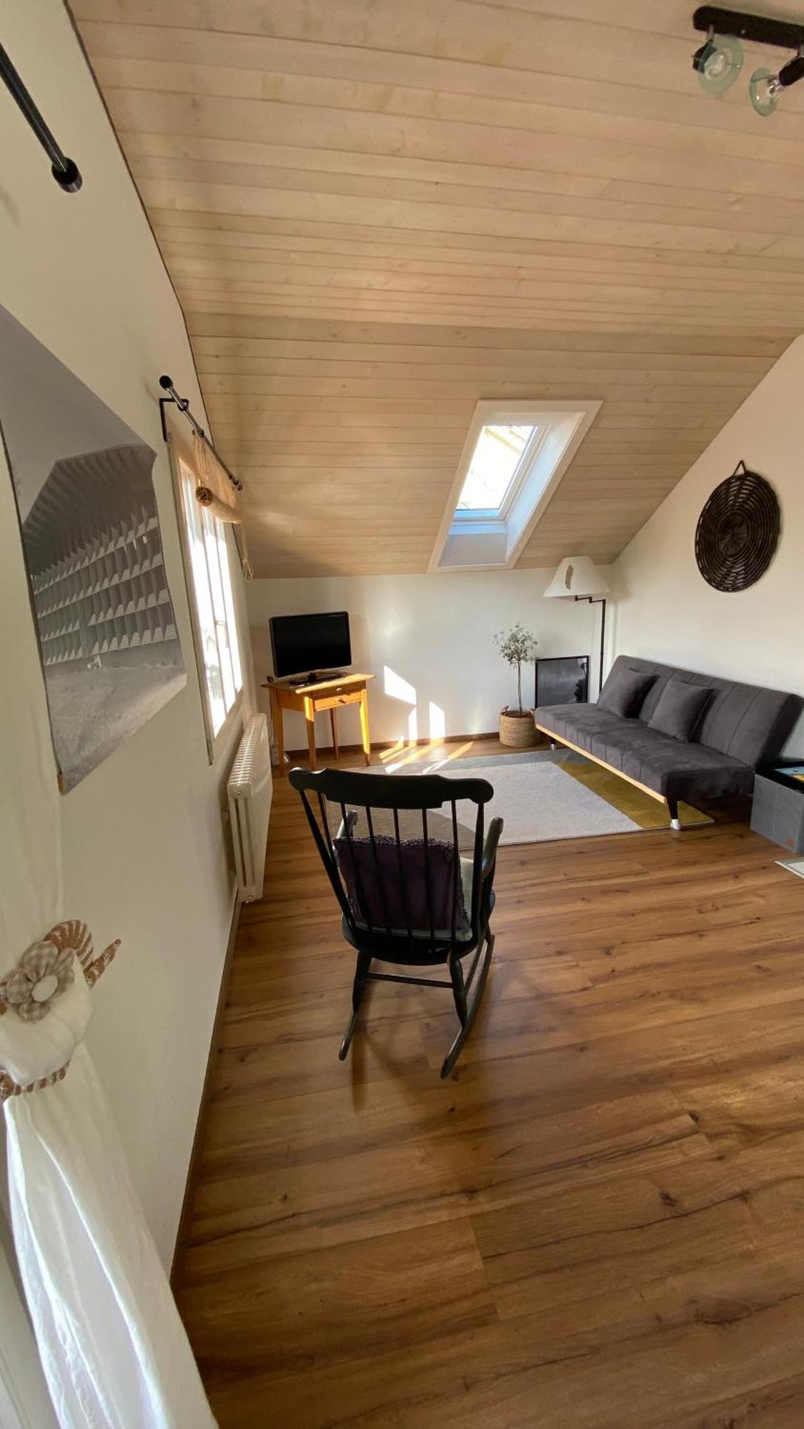 Naturnahe Familienwohnung Ruschegg 外观 照片