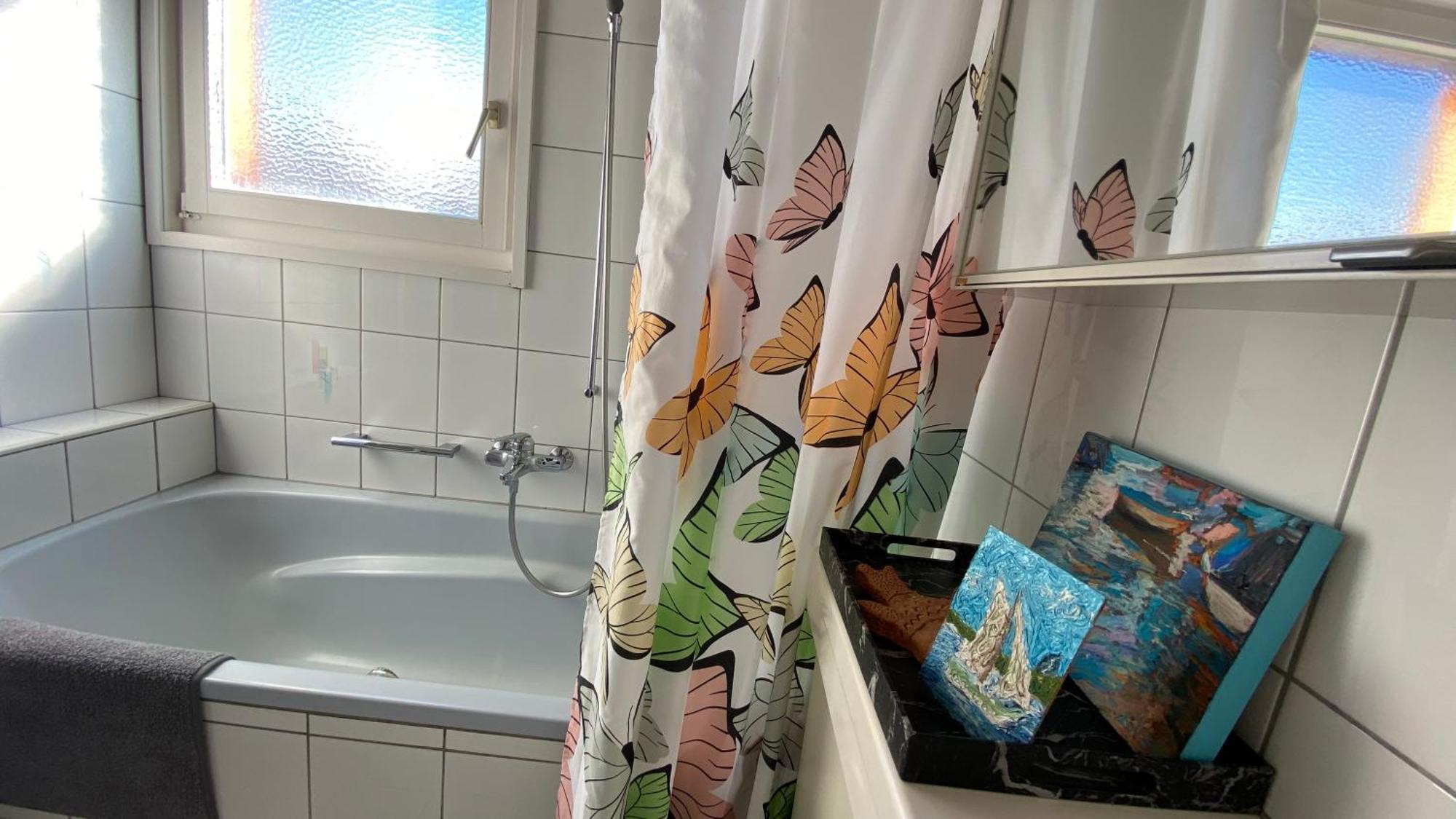 Naturnahe Familienwohnung Ruschegg 外观 照片